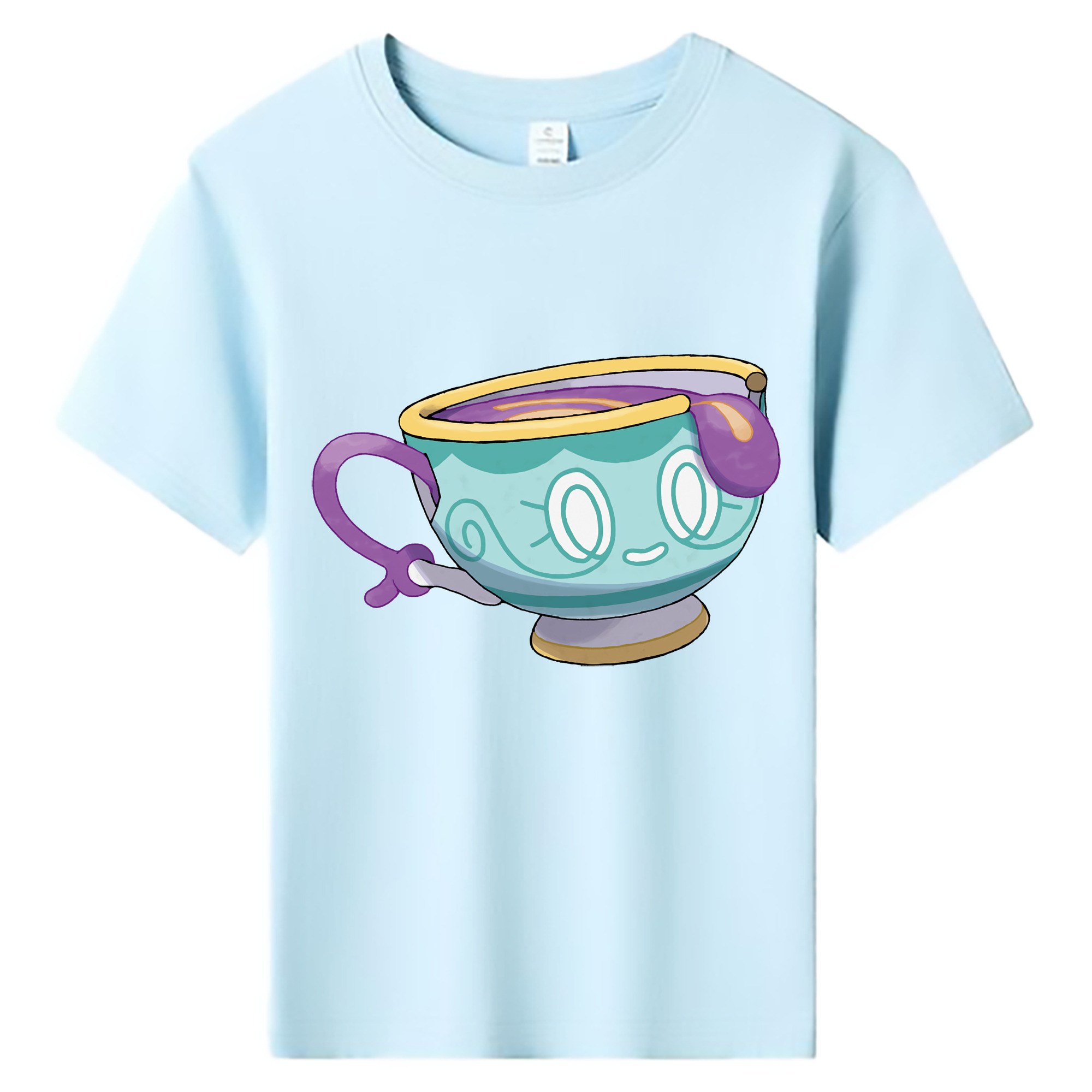 （画像用） ポケットモンスター Pokémon 綿100％キッズTシャツ（フロントプリント）